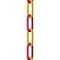 Montour Line Magenta and Yellow Plastic Chain, 2 In, 25 Ft. Long CH-CH-20-YM-25-BX - alternate 1